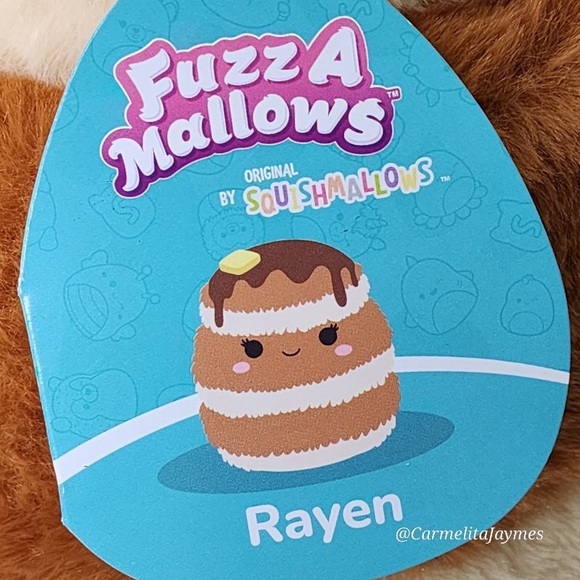 RAYEN 🥞 Fuzzamallows Stack Of Pancakes W Butter Original Squishmallows NWT - Picture 3 of 8